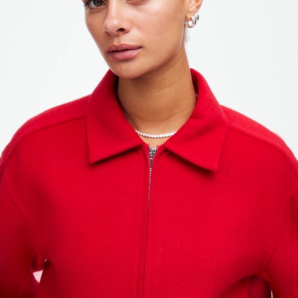 Madewell Double-Faced Rounded-Sleeve Jacket - Picture 3 of 9